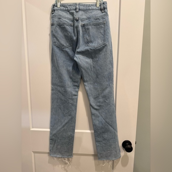 Superdown Dylan Straight Denim Jean in Dark Wash revolve vintage high rise - Picture 3 of 10